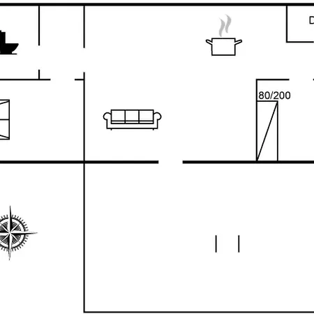 Tarvo - 400m From The Sea By Interhome Dom wakacyjny Pandrup